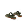 Hermes green alamo handmade leather sandals - Cooperative Handmade