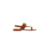 Hermes caramel alamo handmade leather sandals - Cooperative Handmade