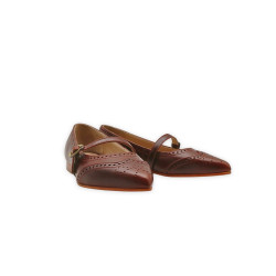 Ola red ranger handmade leather shoes - Cooperative Handmade