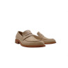 Otto version B nude nappa handmade leather moccasins - Cooperative Handmade
