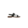 Hermes fatty matte black handmade leather sandals - Cooperative Handmade
