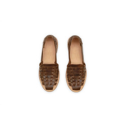 Indian Beloved camel cerato handmade leather sandals - Cooperative Handmade