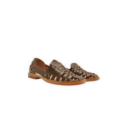 Indian Beloved camel cerato handmade leather sandals - Cooperative Handmade