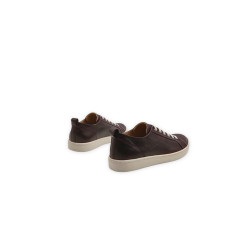 Baires purple nappa white handmade leather sneakers - Cooperative Handmade