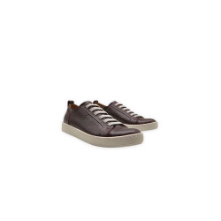 Baires purple nappa white handmade leather sneakers - Cooperative Handmade