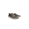 Baires purple nappa white handmade leather sneakers - Cooperative Handmade