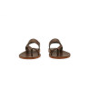 Hermes camel cerato handmade leather sandals - Cooperative Handmade