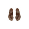 Hermes camel cerato handmade leather sandals - Cooperative Handmade