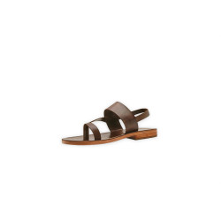 Hermes camel cerato handmade leather sandals - Cooperative Handmade