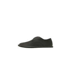 Chaplin matte black handmade leather shoes - Cooperative Handmade
