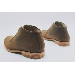 Chavo NG oily brown handmade leather shoe