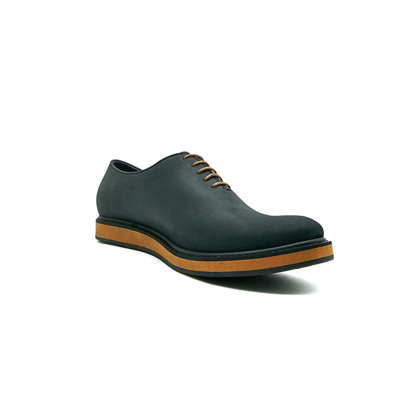 Ciro mate black leather handmade shoes Cooperative Handmade