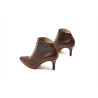 Madame Walker red handmade leather heels - Cooperative Handmade