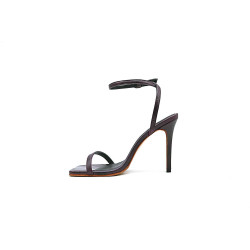 Colette version B purple nappa handmade leather heels - Cooperative Handmade