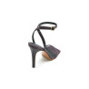 Colette version B purple nappa handmade leather heels - Cooperative Handmade
