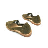 Indian Beloved fatty olive green handmade leather sandals - Cooperative Handmade
