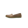 Pampa Man camel cerato details yellow handmade leather flat shoes - Cooperative Handmade