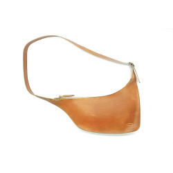 Toba caramel ranger handmade leather shoulder bag - Cooperative Handmade