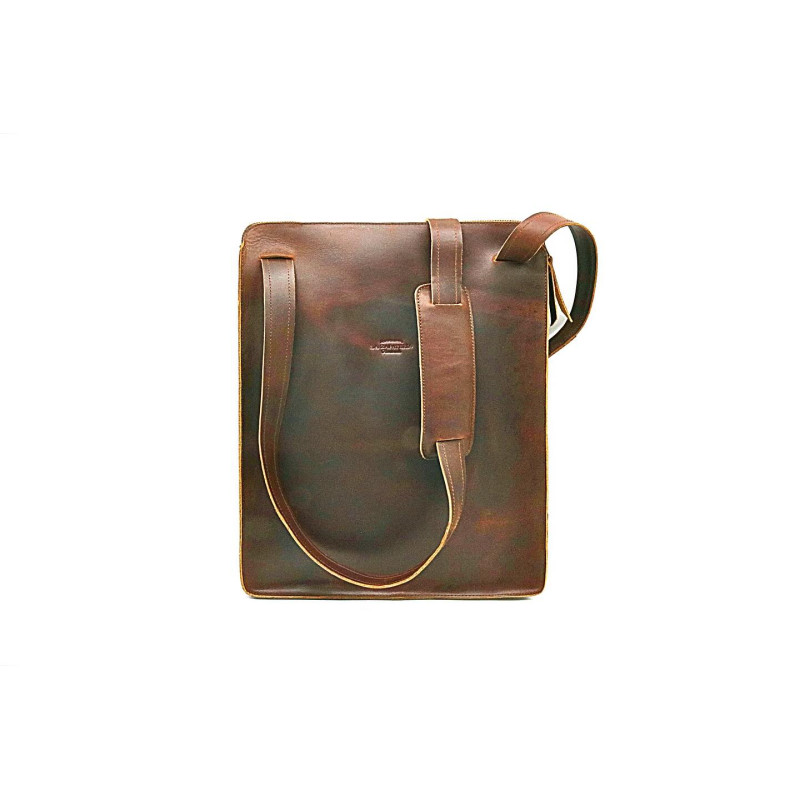 Nomada Backpack brown handmade leather bag - Cooperative Handmade