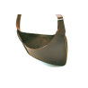 Toba fatty brown handmade leather shoulder bag - Cooperative Handmade