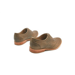 Borges Classique camel cerato handmade leather shoes - Cooperative Handmade