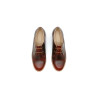 Pour Cecile red handmade leather shoes - Cooperative Handmade