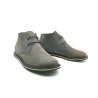 Chavo Pierrot gray suede details black beige handmade leather shoes - Cooperative Handmade