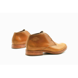 Chavo ranger caramel with welt handmade leather shoes - Cooperative Handmade
